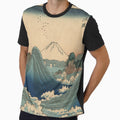 Hiroshige's Rough Sea at Shichirigahama by mosfunky