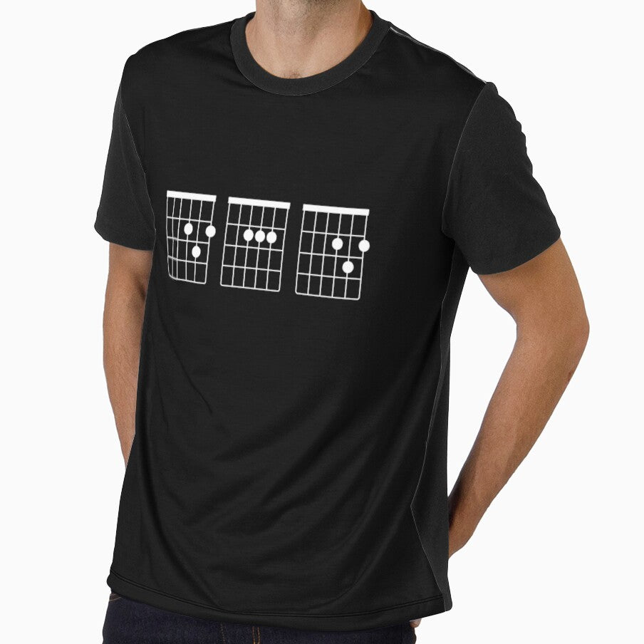 Funny Musician Father's Gift Dad Guitar Chords by Overmank