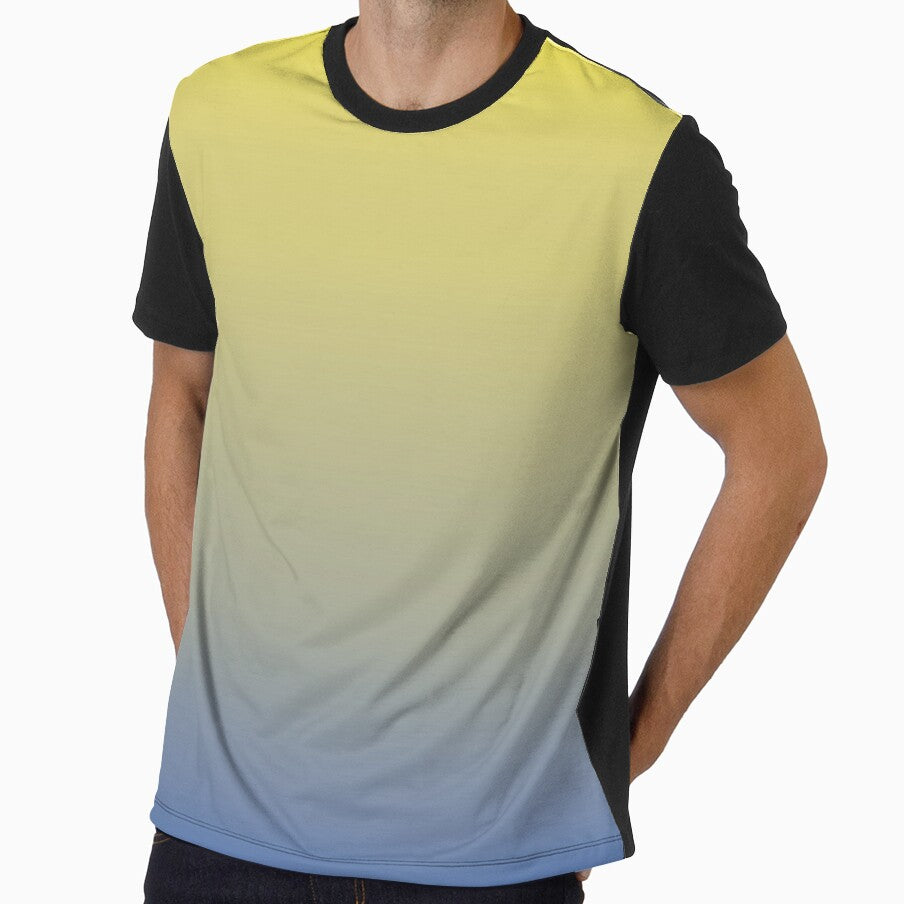 Retro Yellow Slate and Blue Gradient by BetweenForms
