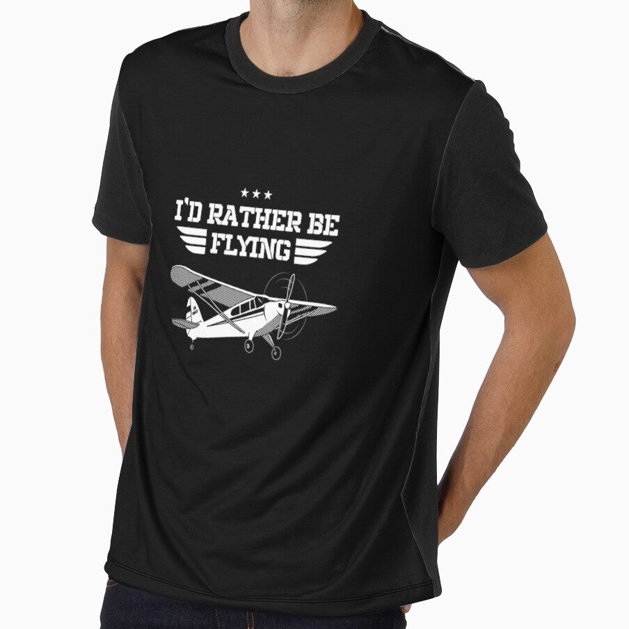 Id Rather Be Flying RC Model Pilot Aviation Gifts RC Plane Pullover Hoodie by rturuytuyt