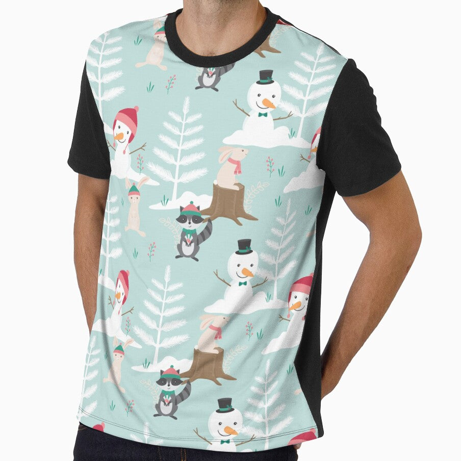 Snowman Christmas Patterns by PaperDreamPod