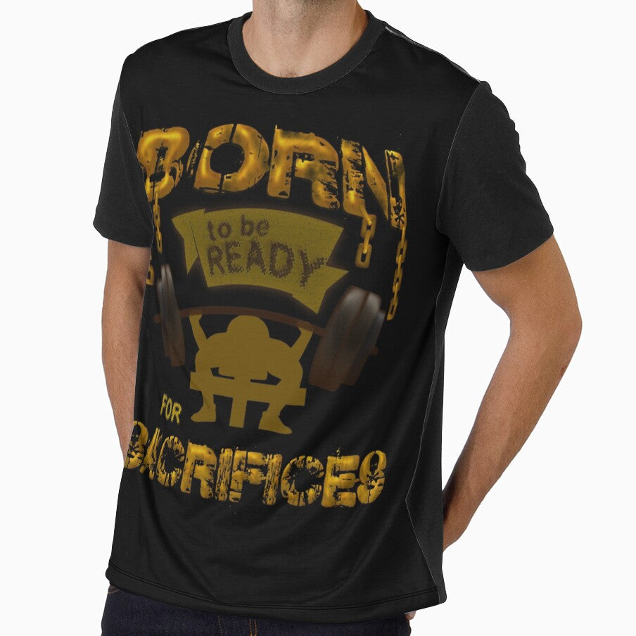 Born To Be Ready For Sacrifices Premium T-Shirt by samirdari7