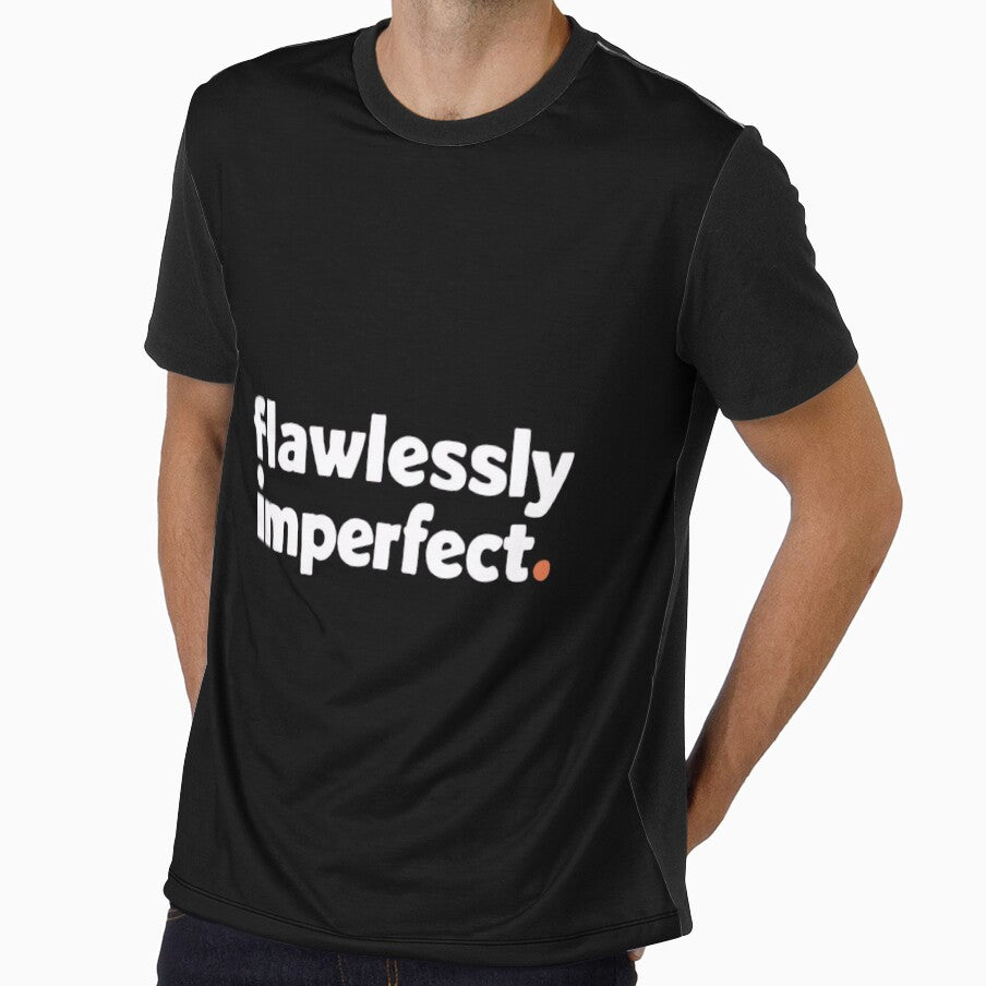 Funny Quote Apparel and Gifts | Witty, Relatable Humour | Flawlessly Imperfect quote by harmzk90