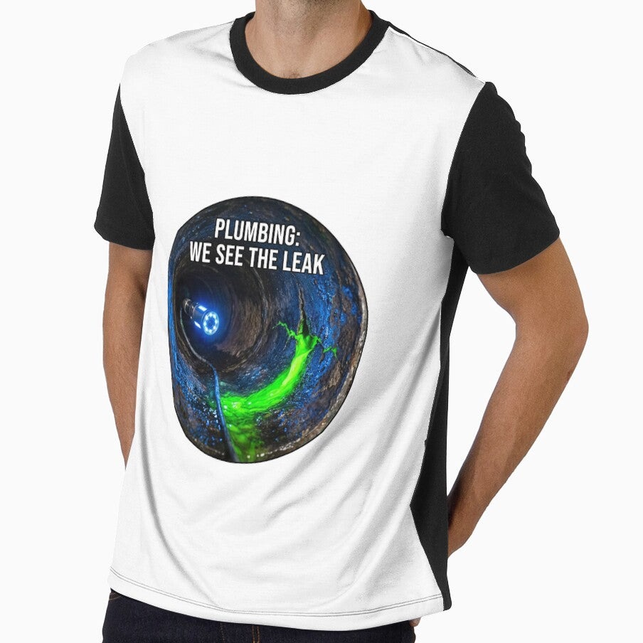 Plumbing Inspector UV Glow Leak Inspection Art by DuckOddity