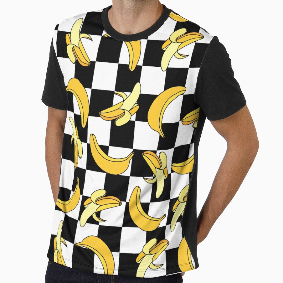 Banana Checkered Pattern by BettySpicer