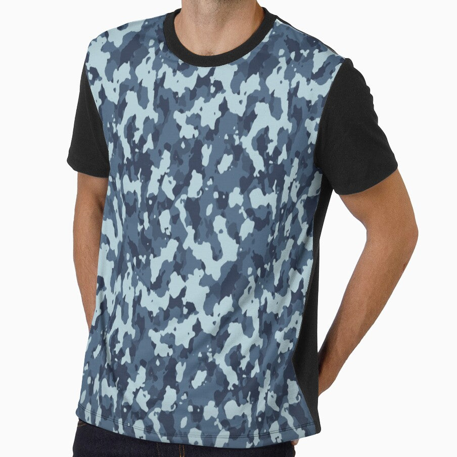 blue camo by powerpointer