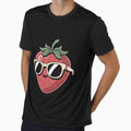 Cool Strawberry Design For Men Women Kids Strawberry Lover by August4Laughs25