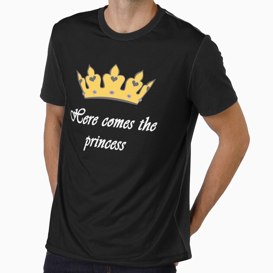 Here comes the princess, sweet woman sayings, pretty gift ideas women by Kirei-Lily
