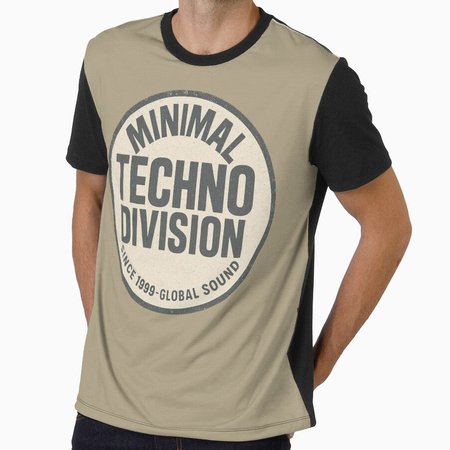 Minimal Techno Division – Classic Underground Techno Design by |TRSSHOP|