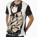 Fashion - Man in Black Trench Coat Beanie Streetwear Anime by AnimeShin