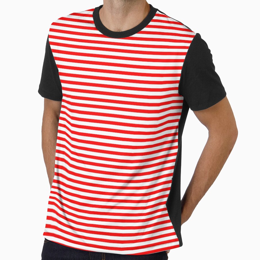 Red white stripes by ZiiVO
