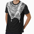 Keffiyeh Neck Scarf Illustration by byuzma