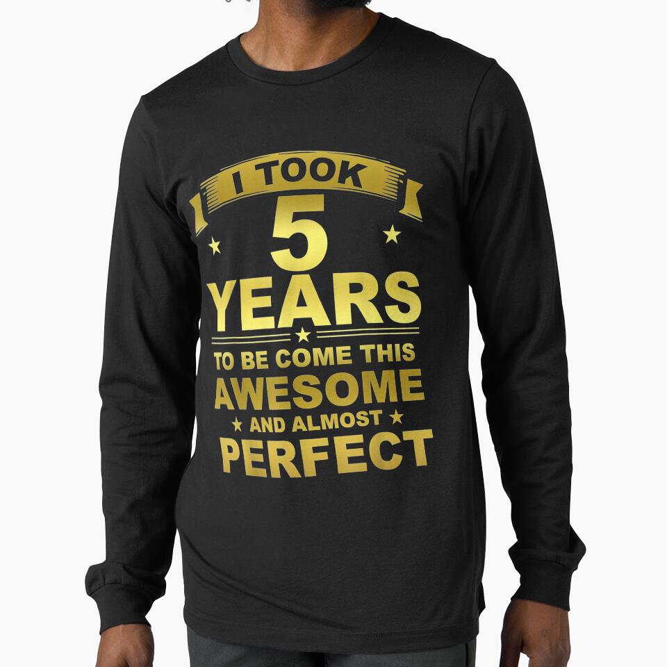 05th Years Old Birthday Gift Ideas For Him Men Women Girls by melisenda