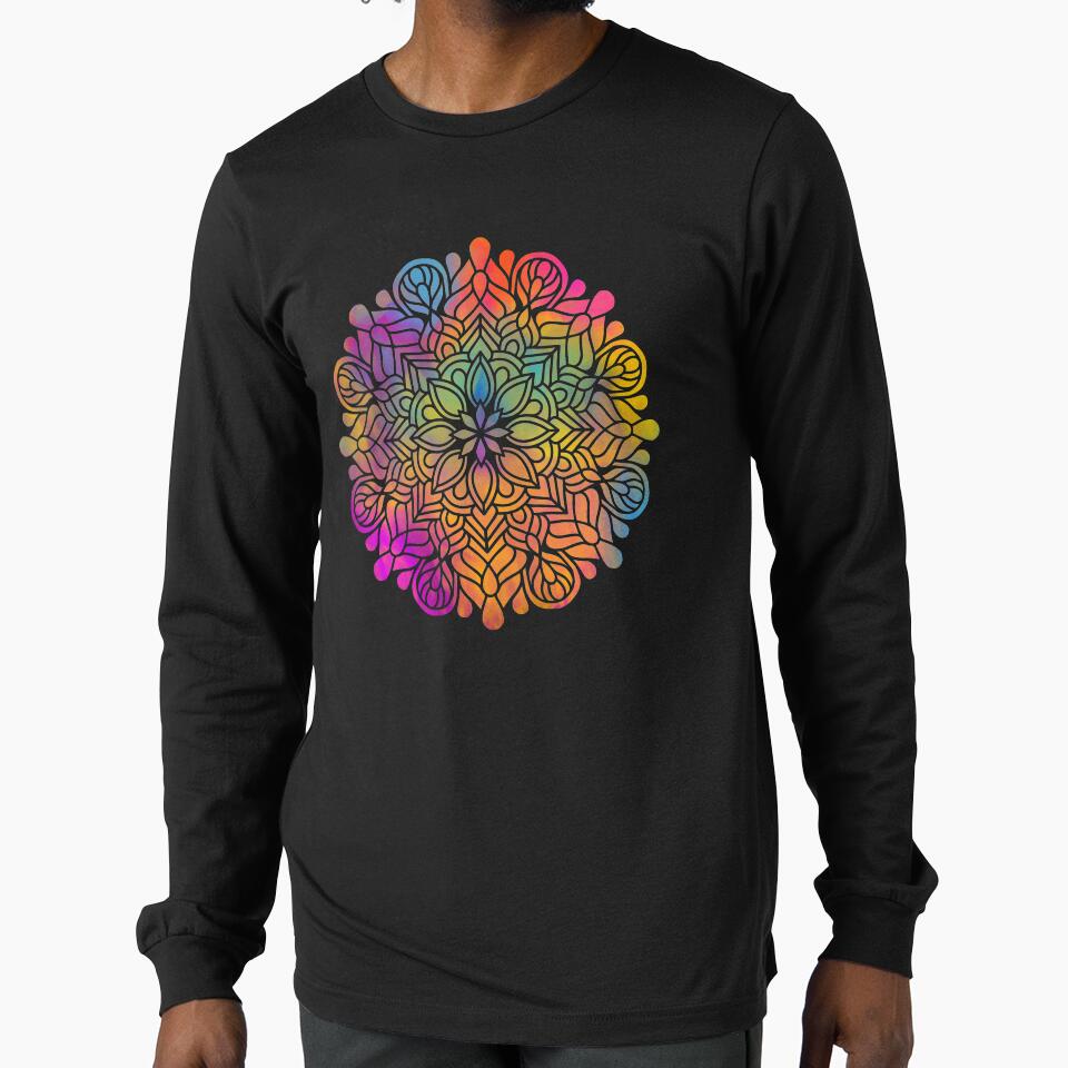 colorful mandala by haroulita