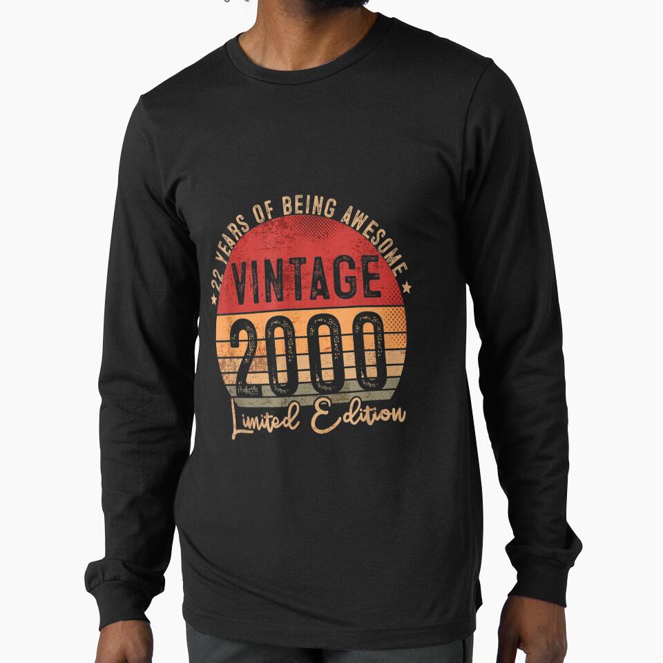 22 Year Old Vintage 2000 Limited Edition 22th Birthday by bessiey23