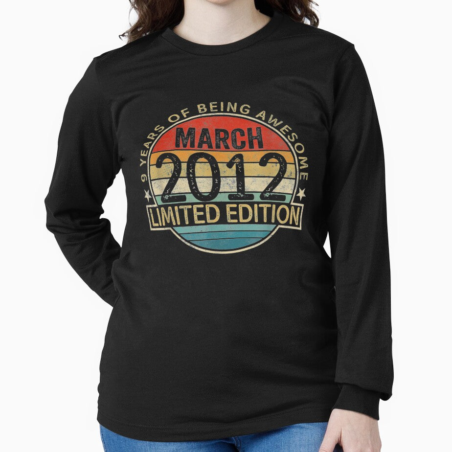 Vintage March 2012 Limited Edition 9th Birthday 9 Year Old by mylahKristian