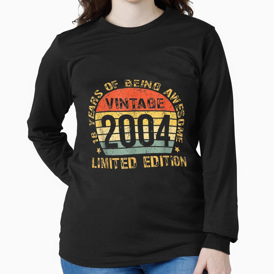 Est 2004 Limited Edition 18th Birthday Gifts 18 Year Old by cysandy