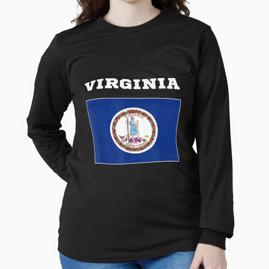 Virginia Flag Souvenir Gift by suzanso
