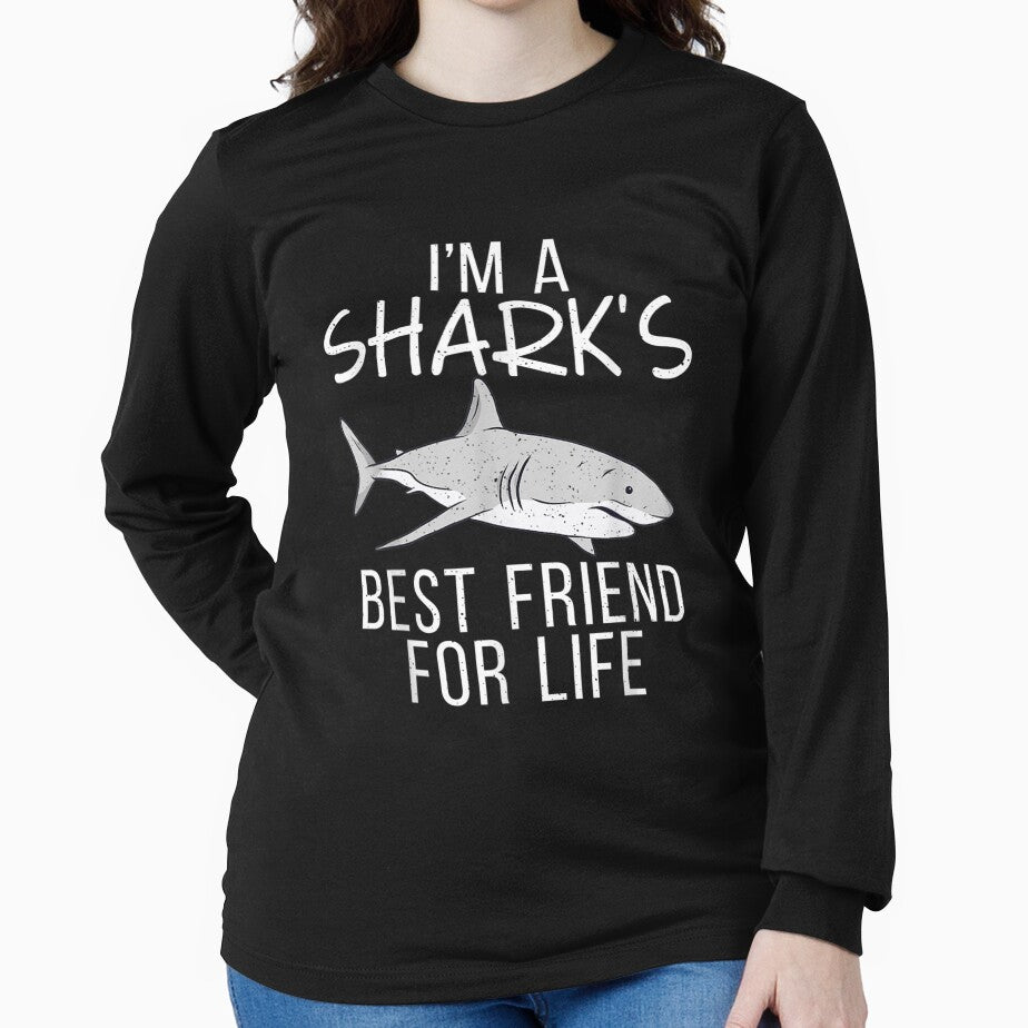 I Am A Sharks Best Friend For Life Shark by 77tara