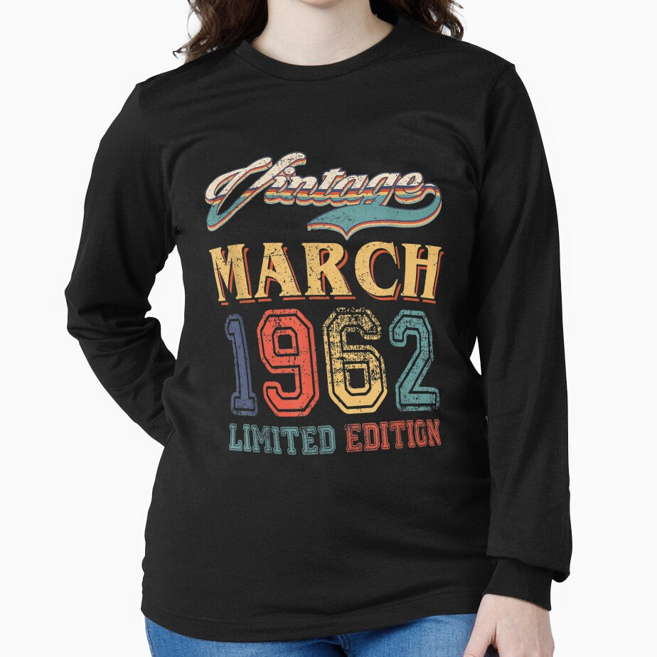 Retro March 1962 Limited Edition Vintage 60 Years Old by laurenm233