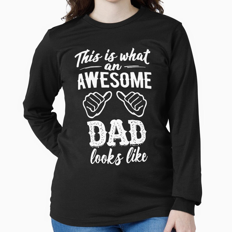 This is what an AWESOME DAD looks like by CreativePodArt