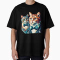 Cute geometric colorful cats 10 by slamnoah