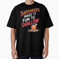 Bartenders Make It Fun To Swallow Funny Gifts For Bartenders and Cocktail Lovers by SkymarArt