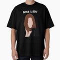 BOSS LADY Straight Text (WHITE) by uruadhikari1020