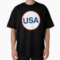 USA Retro Logo / American USA Pride by StrangeStreet