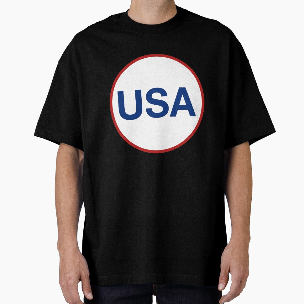 USA Retro Logo / American USA Pride by StrangeStreet