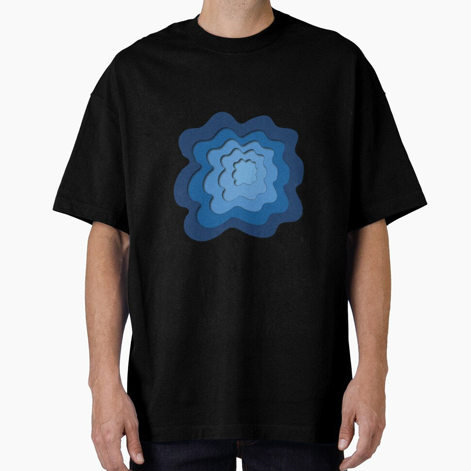 Blue Paper Cuts Design by Color Reverie