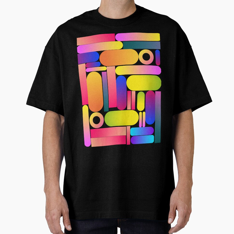 Gradient Colorful Shapes by AbeeRedB
