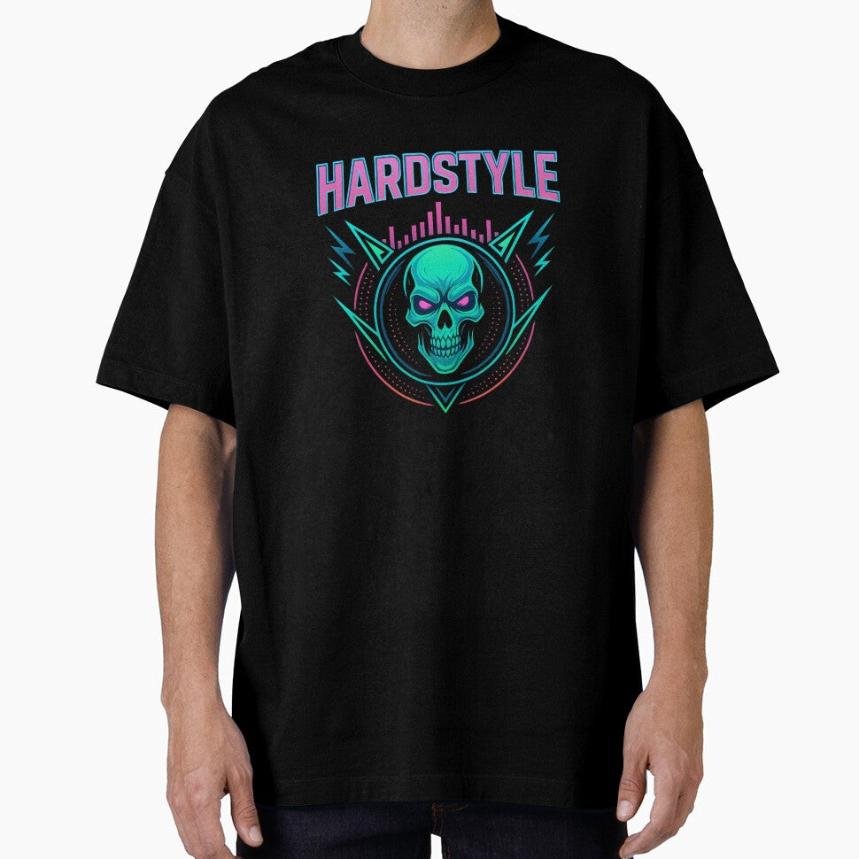 Hardstyle Neon Skull by DasSelbstgemachte