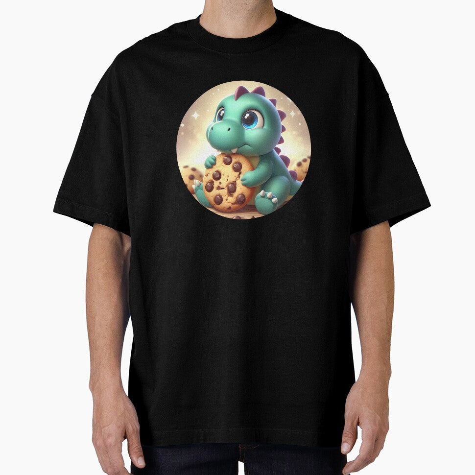Kopie von Kopie von Kopie von blauer Dino mit Schokokeks by Toms Tee