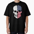 American Flag Skull by MarshallStickerX