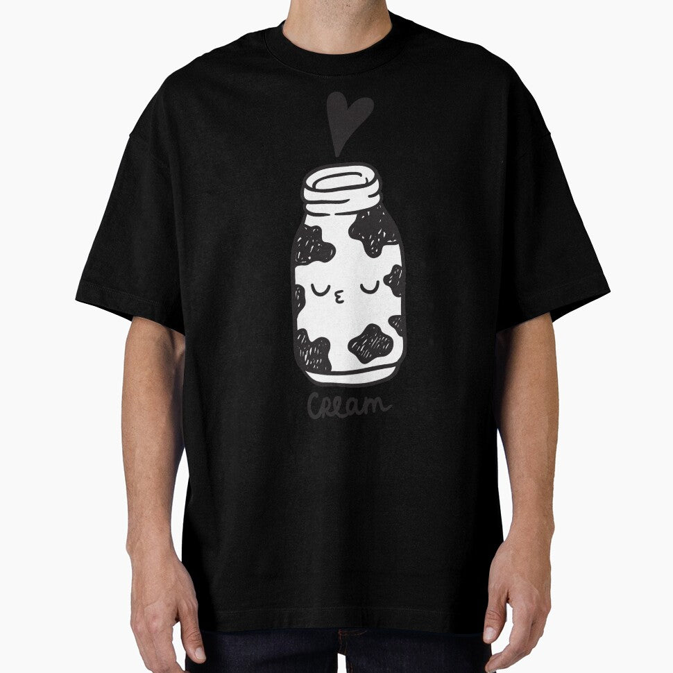 Cream (one of the paired t-shirts - look at "Coffee" design:) by kostolom3000