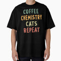 Coffee Chemistry Cats Repeat , Chemistry Quote, Funny Chemistry, Lab Quote by Aerial Addicts