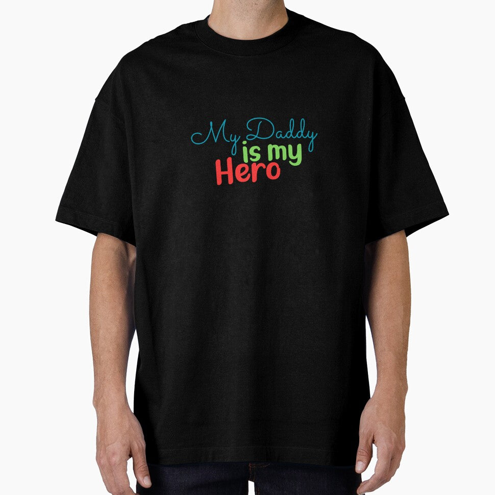 My daddy is my hero, Gift for dad, father's day, by K.M. Creations