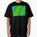 Tropical Pulse | Green & Teal Abstract Gradient Waves by FelicePatterns