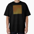 Houndstooth Pattern Yellow and Orange Golden Gradient by murialbezanson