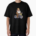Biker Gnome in a hurry to be Cute by AnalajiaDesigns
