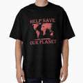 Help Save Our Planet, Red by ChristineShook