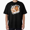 Nick Chubb From Browns Portrait With Brown Background by Hit-Fun