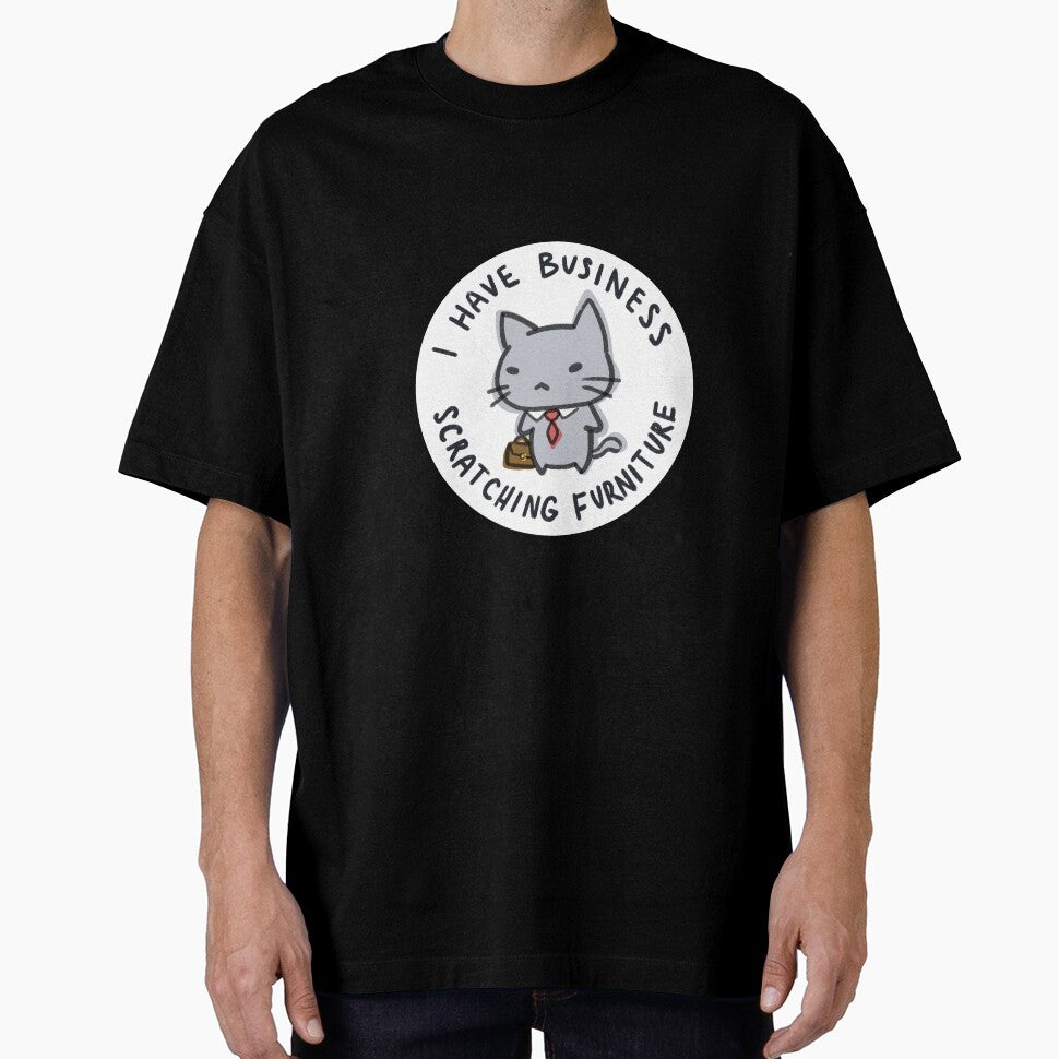 Business Cat (Handwritten) by NurseAllieCat