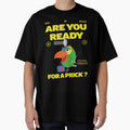 Funny Amazon parrot doctor - ARE YOU READY FOR A PRICK ? by YoshiArtDesign
