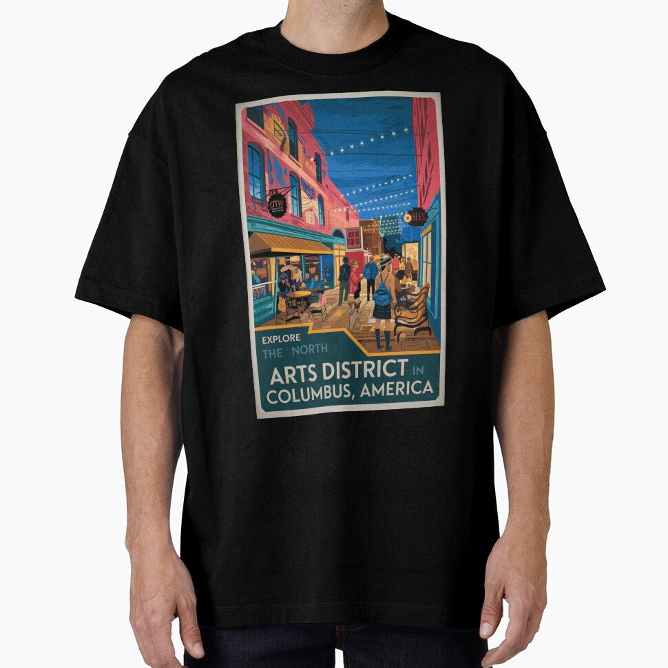 Columbus Vintage Travel Poster by TravelerRat