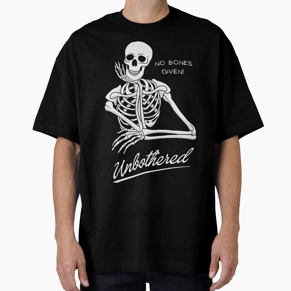 Unbothered Skeleton by threadsjam