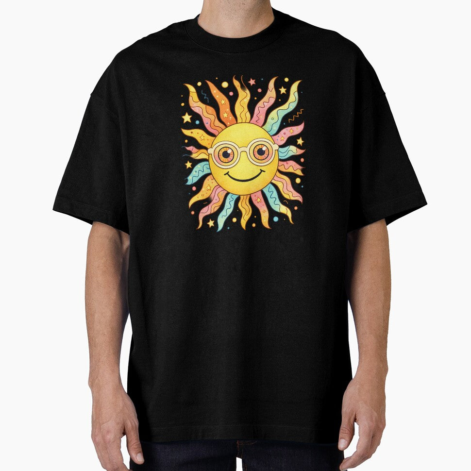 Psychedelic Sun Trippy Shirt by SoftSproutstu