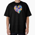Valentine's Day Heart Boyfriend Girlfriend Colorful Pattern by SStarDesigns
