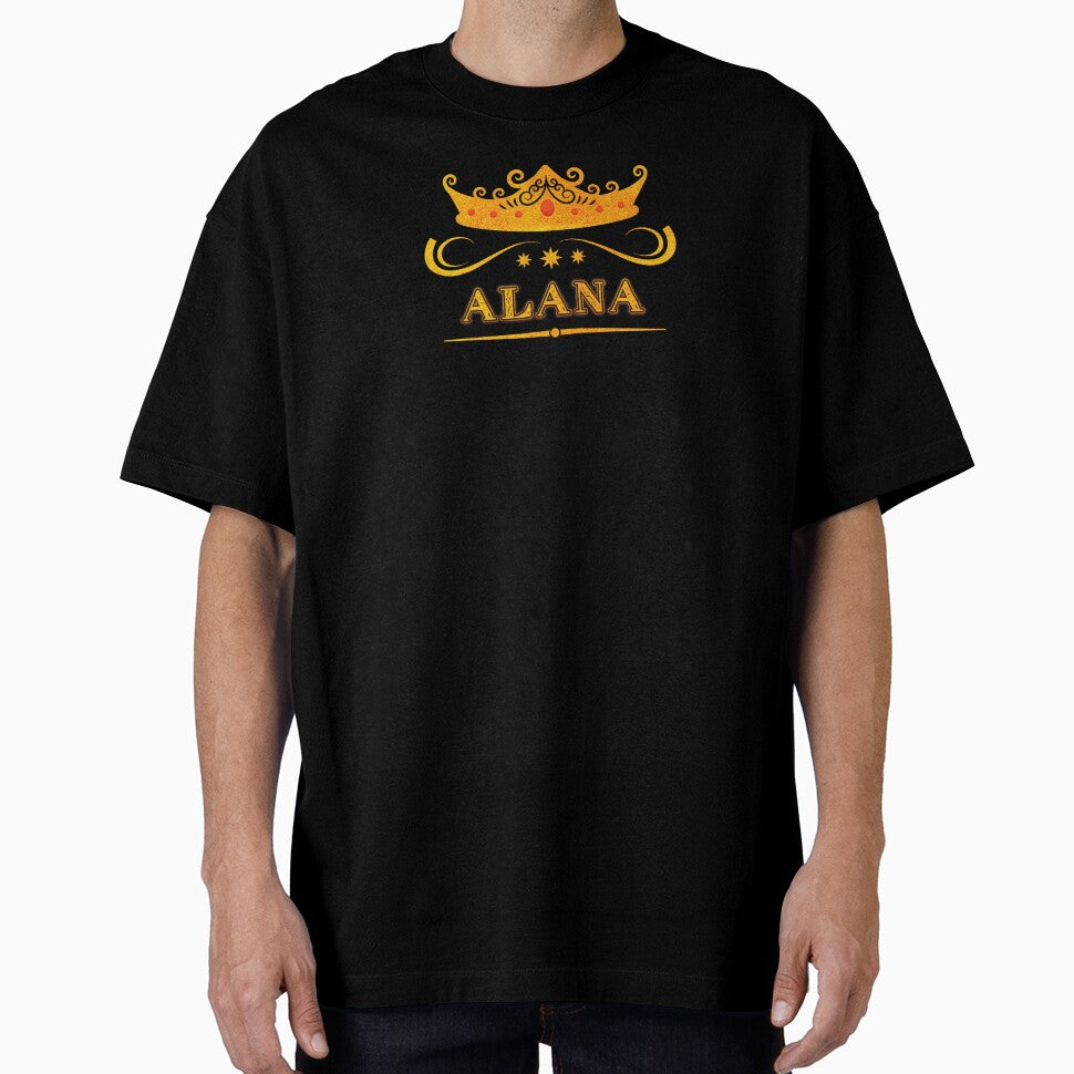 Alana Personalized Name With Crown - Cool & Custom Gift for Girls, Teens by Oussinc
